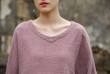 Sonnet Cotton Hand-Stitched Zen Cheongsam T-Shirt