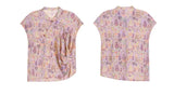 Gwendolyn Loose Floral Jacquard Cheongsam Top