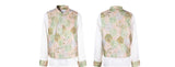 Haute 2-Piece Green Rice Pattern Cheongsam Set