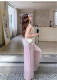 Wilhelmina 2-Piece Sequined Embroidered Vest Set Cheongsam