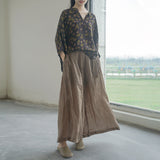 Silk Fragrant Cloud Yarn Qipao Cheongsam Top