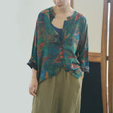 Silk Marisol Splendid Qipao Cheongsam Top