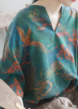 Silk Fragrant Cloud Yarn Qipao Cheongsam Top