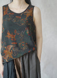 Silk Shining Double Sided Reversible Slip Top