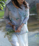 Malia Found Bliss Qipao Cheongsam Top