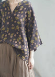 Silk Fragrant Cloud Yarn Qipao Cheongsam Top