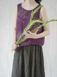 Silk Shining Double Sided Reversible Slip Top