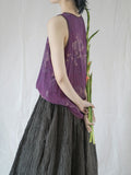 Silk Shining Double Sided Reversible Slip Top