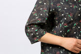 Amiyah Superb Qipao Cheongsam Top Black